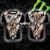 Adult Sport Quick-drying Breathable Top - Monster Energy 3D Print Men's T-shirt - Street Style Casual Boxing Attire