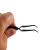 Gripping Tweezers for Jewelry Making Repair Tool Flat Tip Crossing Lock Angled Tip Tweezers Reverse Grip Tweezers Unisex