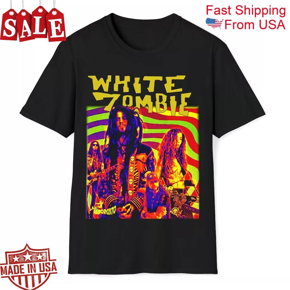 White Zombie La sexorcisto Album  Full Size S-5XL Unisex T-Shirt S