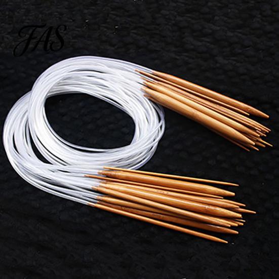 Crocheting Knitting Circular Needles Comfortable Touch Convenient Flexible Bamboo for Gloves Needle
