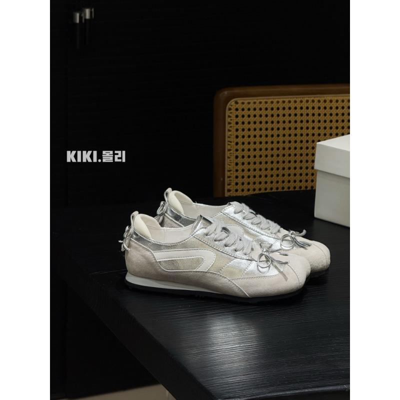 Niche Apple Head Women's Fashion Summer New Retro Design Sense Color Matching Casual Sports Shoes