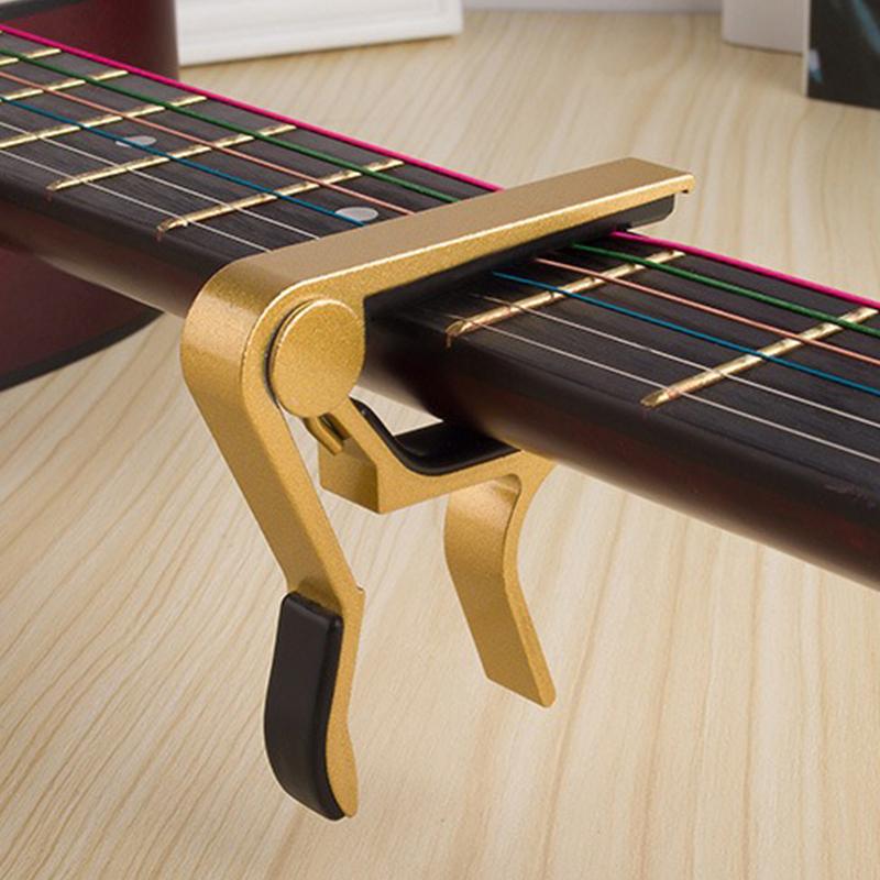 1Pz/Confezione Alta Qualità Capotasto per Chitarra Disponibile in Più Colori Strumento per Regolazione Tono Chitarra Clip di Accordatura Strumento a Cambio Rapido per Amanti della Musica ZYF