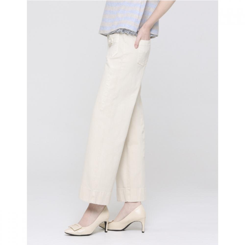 Son Jung Wan Women Jewelry Buckle Pocket Denim Pants Zjl6262152