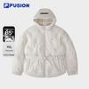 FUSION Women's Casual Hooded Down Jacket