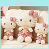 Peluche di Hello Kitty Morbida Bambola Gatto di Peluche Con Imbottitura in Cotone PP Per Compleanni e Collezionisti