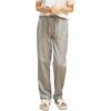 [100% Cotton Double Gauze, Soft Growing Gauze] Room Pants, Long Length, Women's Pajamas, Sensitive Skin, with Pockets, Spring, Summer, Fall, M-2XL,