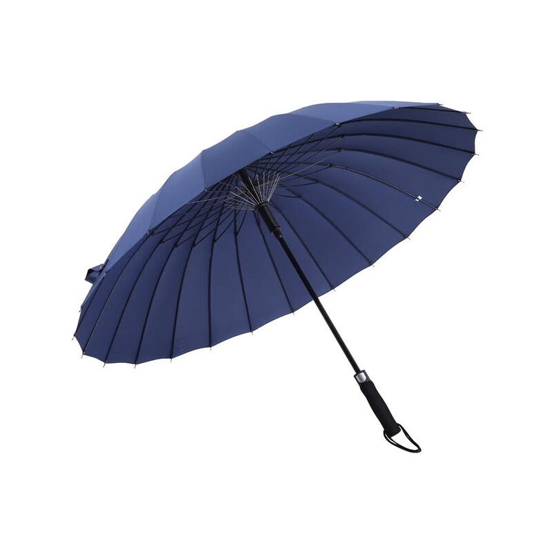Maydu M7003 24-Rib Semi-Automatic Long Handle All-Weather Umbrella