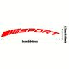 4Pcs Sport Wheel Decal Stickers Set, Multicolor Waterproof Vinyl Decor for Car Truck Motorcycle Rims Styling