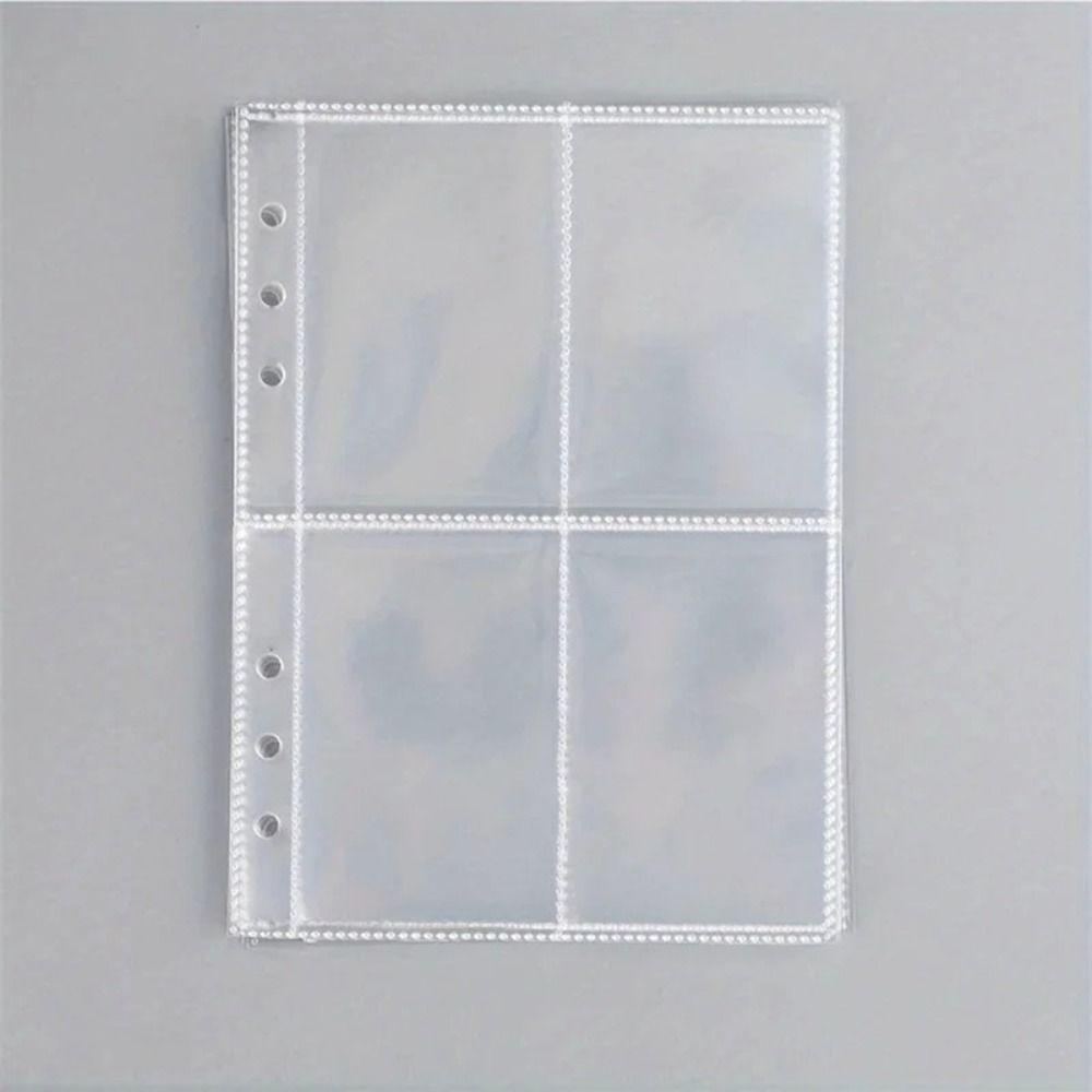 Multi-Pockets Photocard Sleeves A5 Size Inner Page Kpop Photocard  Binder Photo Album Page
