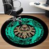 Legend of Zelda Office Round Area Rug,  Under Office Chairs Bedroom Living Room Home Decor A0908171