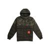 LeBron Hybrid Kapuzenpullover mit halbem Reißverschluss, Daunenjacke, Herren, Oberbekleidung, Armeegrün, AT3905-355