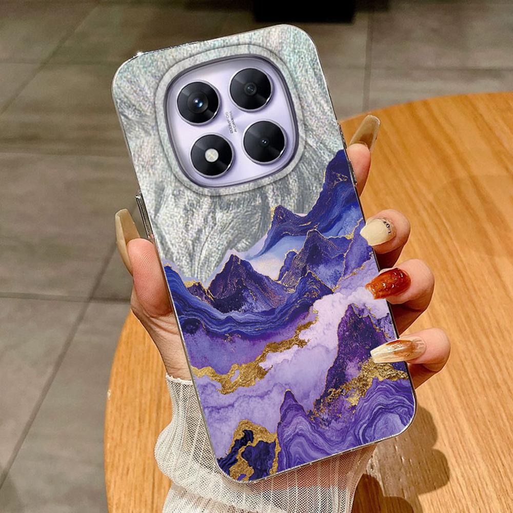 Gradient Colorful Butterfly For Xiaomi Redmi Note 13 14 Pro 4G Note 14 Pro+ 5G Poco X6 Cases Cover Soft Phone Case Silicone Shell Back Funda Bumper