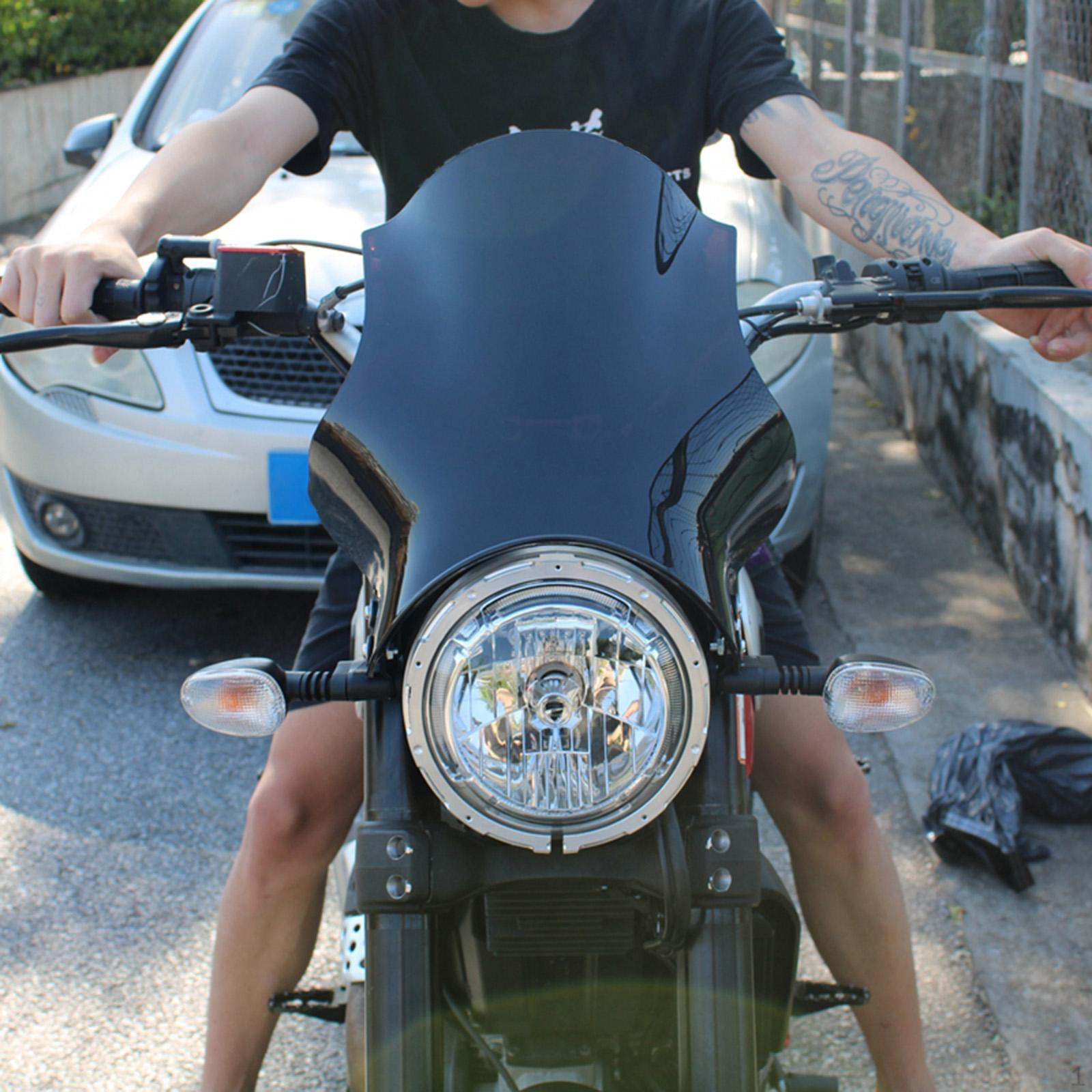 Motorcycle Windshield Windscreen Deflector Riding for 800 2015