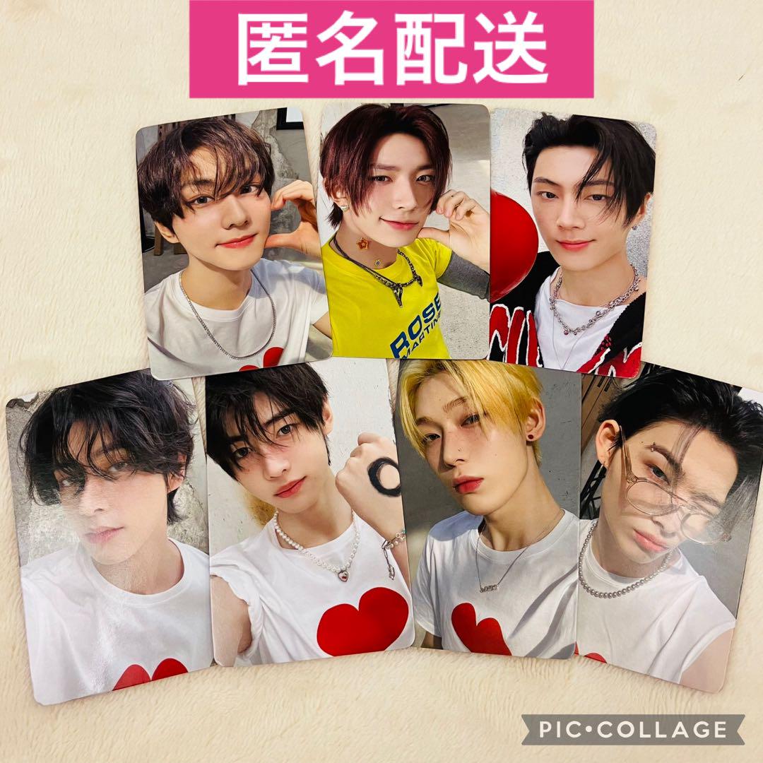 

[USED] ENHYPEN Weverse Bonus 7-Form Set Bonus Trading Card Complete Set