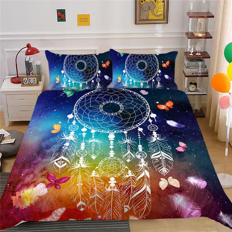 Dream Catcher 3D Digital Printing Bedding Two Or Three-Piece Set Polyester