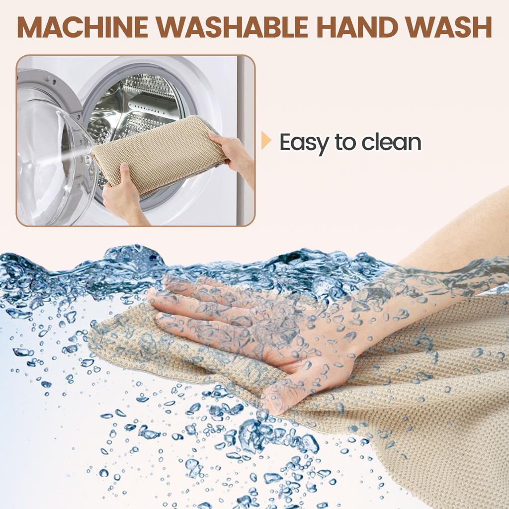 Heated Shawl Needle Cotton Electric Heated Blanket Shawl with Zipper 25-55° Adjustable Temperature Thermal Shawl for Home Office