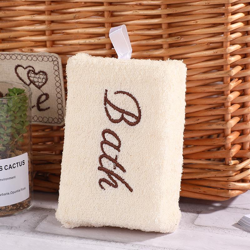 Available Loofah Sponge Bath Ball & Back Scrubber for Exfoliating and Cleaning