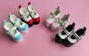 Doll Shoes, 4-minute Width, All-purpose, High Heel, Lace-up Shoes, Lace Trim, Patent Leather (pink)