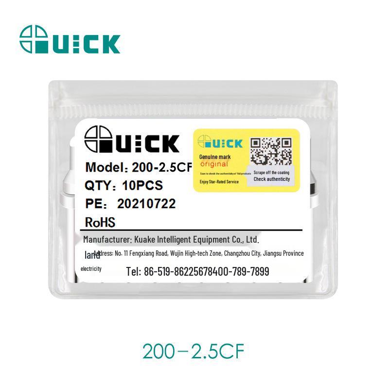 QUICK 203H Soldering Iron Tips 200-L Series: L1.5CF, L2CF, L3CF, L4CF, L5CF - Special Model