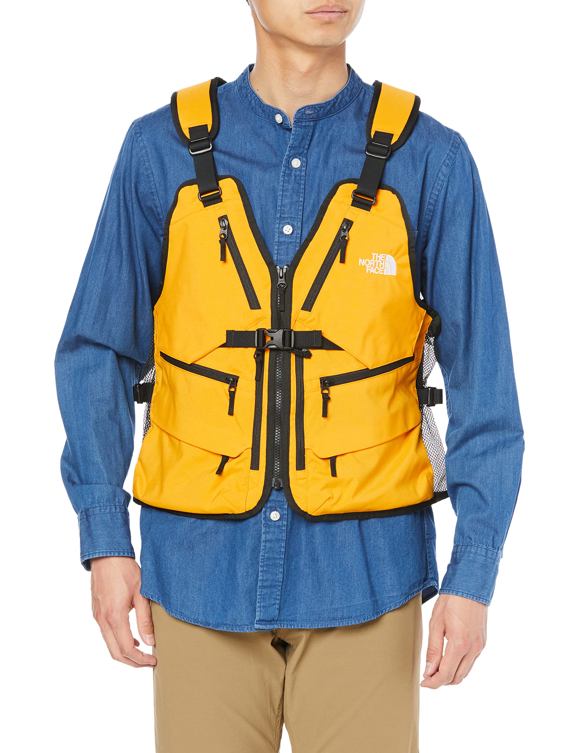 

Жилет сетчатый The North Face Gear Идеально подходит для кемпинга и активного отдыха Размер Summit M NP22231, Прочный, Дышащий, Для активностей, Золотой,