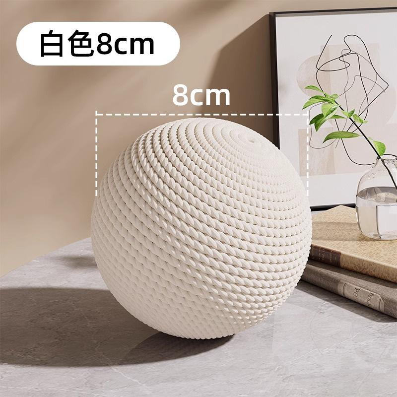 8/10CM Interactive Sisal Cat Scratching Ball Toy For Kitten Teeth Cleaning Anti Bite Cat Ball Sounding Toy Pet Supplies