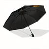 1pc Wizard Hat and Black Cat Cartoon Umbrella, Portable 3-Fold Compact Umbrella, Suitable for Camping, Hiking and Travel, Ideal Easter Birth