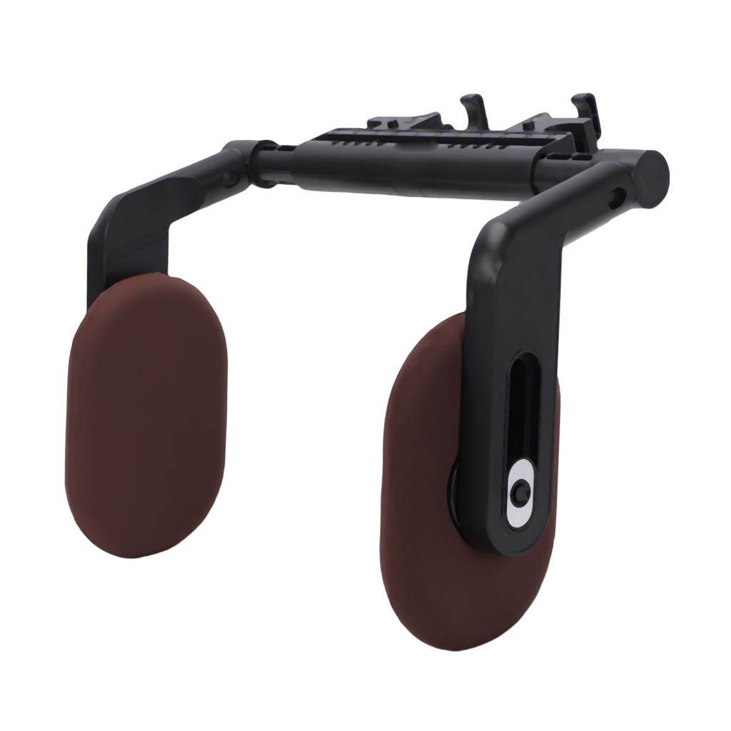 Car Headrest Pillow 3 Point Linkage Road Pal Head Neck Support Pillow Thickened for Vehicles Brown