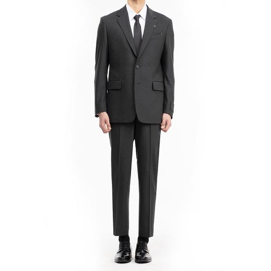 Giosongzio Signature Single Notched Suit Khaki ZE6SU647KK, ZE6SP647KK