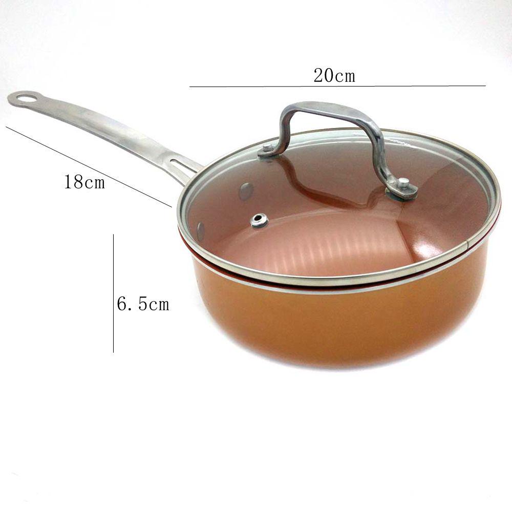 Non Stick Copper Coated Frying Pan,Induction Compatible Oven and Dishwasher Safe Non Stick Copper Coated Frying Pan,Induction Compatible Oven and Dishwasher Safe