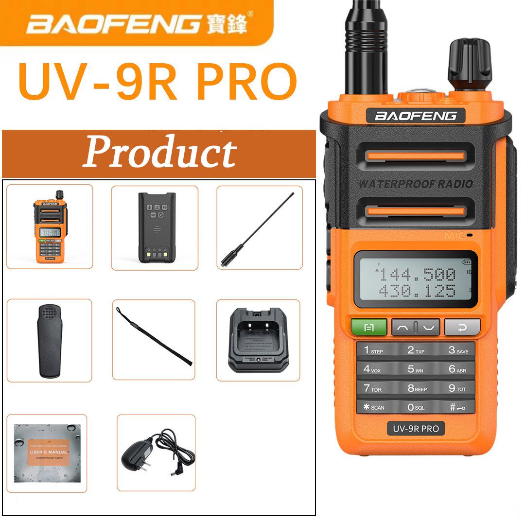 Baofeng UV-9R PRO Vysílačka Dlouhý dosah IP68 Vodotěsná vhf a uhf Vysoce výkonné vysílačky Vylepšené z UV9R Obousměrné vysílačky