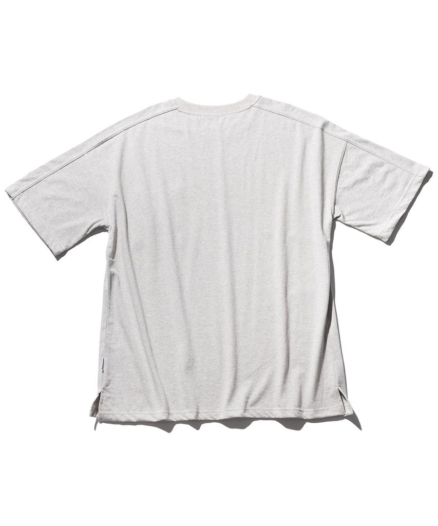 MASSNOUN [16 Count] Old London Pocket Real Oversized Short Sleeve T-Shirt Mshts003-Gy