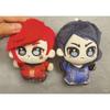 10cm Anime Stuffed Caitlyn Vi Violet Plushie Pendants Doll Vi Caitlyn Kiramman Plush Doll Toy Figure Keychain Fans Birthday Gift