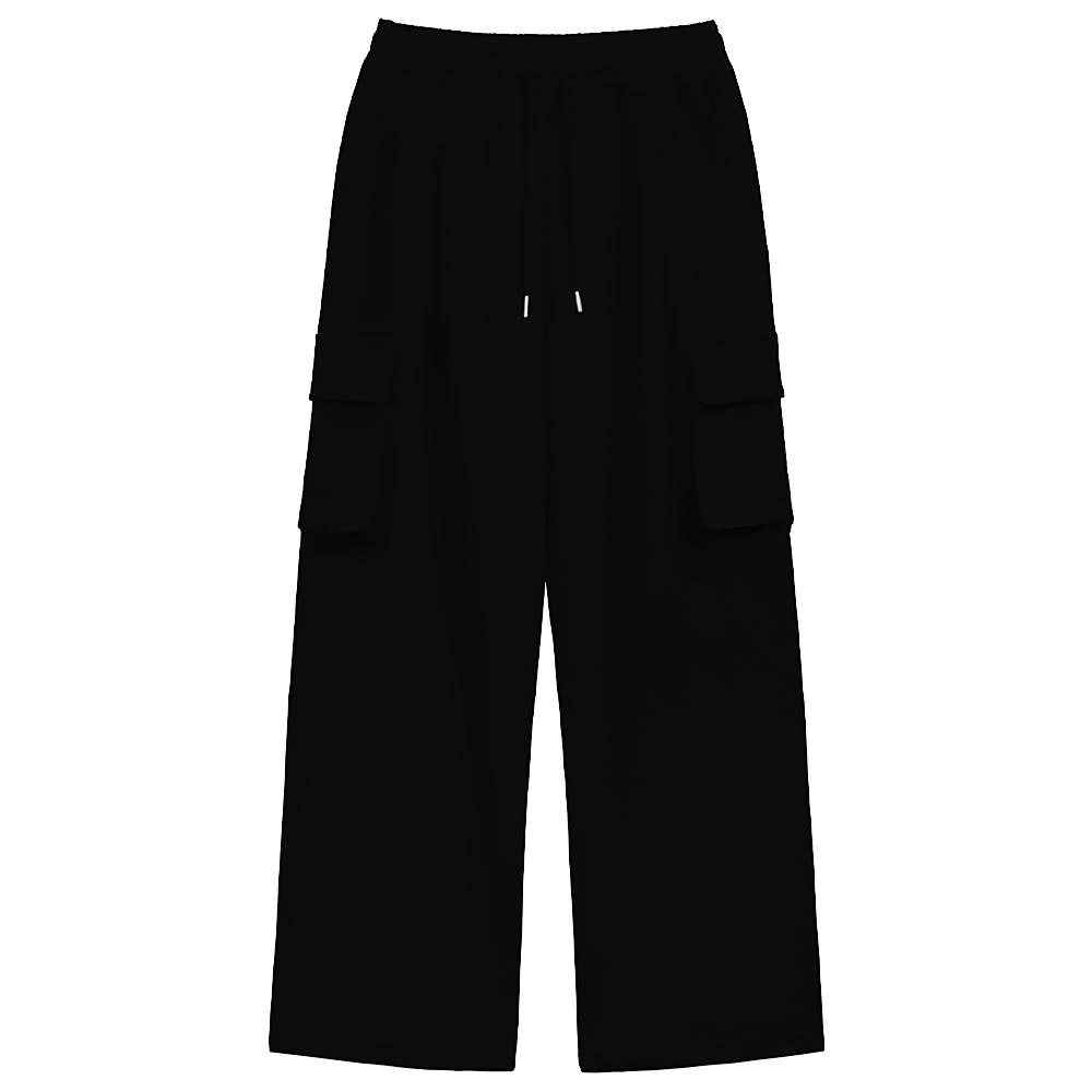 ULIFEZIP Cargo Women'S Wide Sweatpants 2 Colors [Ulzt_3001]