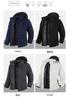 Men's Winter Plus-Size Cotton Jacket: Thick, Warm, Windproof, Waterproof, for Outdoor Activities
