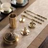 Messing Weihrauchbrenner Tragbar DIY Zen Weihrauchbrenner Siegel Weihrauch Keramik Set Hand Duftpulver Herstellung Weihrauchbrenner
