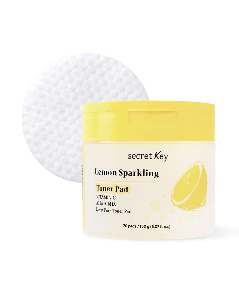 Lemon Sparkling Toner Pad 70p