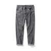Spring and Summer New Men's Slim Straight Retro Stretch Jeans Trousers Men