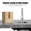 Router Bit 1/4inch Shank Straight Slot Router Bit High Speed Steel Milling Cutter For Wood Hardwood Accessories