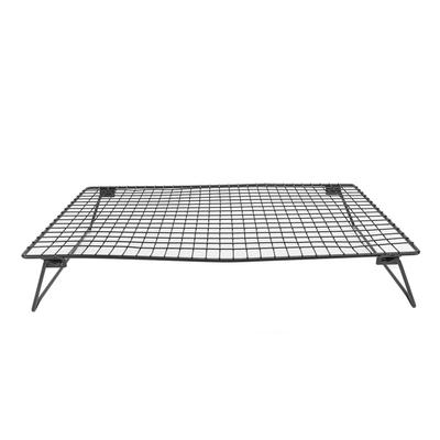 Cooling Rack Foldable Black Multifunctional Carbon Steel Wire Cookie Rack for Baking