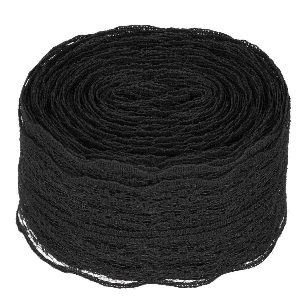 1pcs Reusable Lace Trim Ribbon 25 Yards Length Crochet Lace Trim Lace Ribbon Roll DIY Crafts Sewing