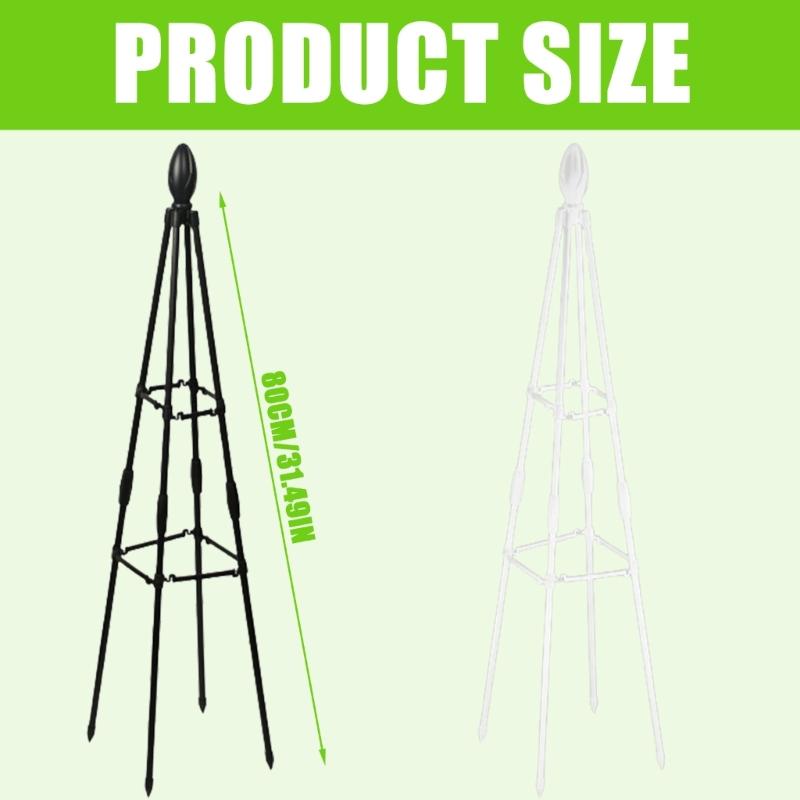 Customizable Length Plant Support Pile Adjustable Length Climbing Vine Stake Bonsais Fixing Rod for Household Use