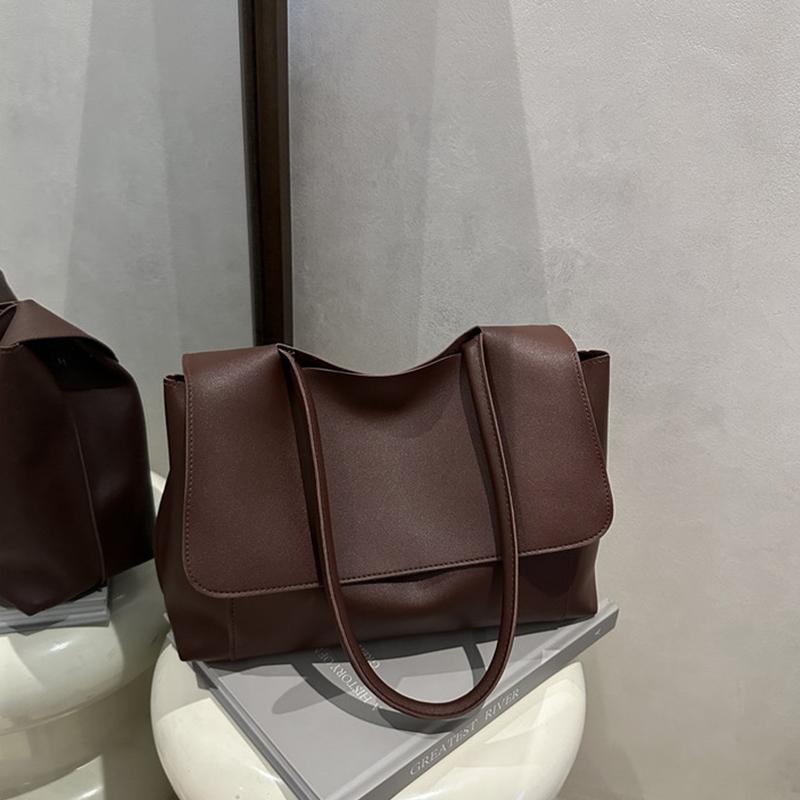 Single Shoulder Bags for Women Large Hobo Shopper Bag Solid Color Quality Crossbody Handbag Lady Travel Tote Bags