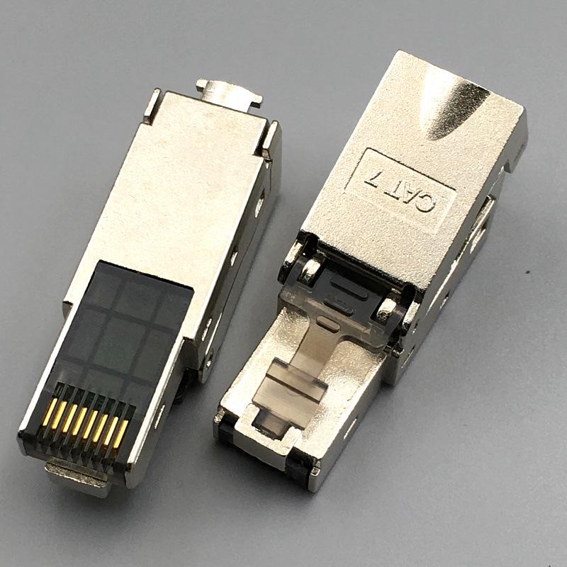 Integrated Category 6A7 Shielded RJ45 Connector