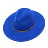Cappello a cilindro fedora oversize stile europeo e americano uomo e donna semplice ed elegante parasole da esterno cappello jazz cappello da spiaggia per vacanze al mare