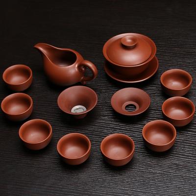 Chinese Dragon Kung Fu Tea Sets,Genuine Yixing Purple Clay Teapot,Zisha Teacups,Pure manual,Tea Service High Quality Tea Set