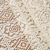 American Retro Pastoral Hollow Crochet Tablecloth Rectangular Round Dining Table Coffee Table Tablecloth Cabinet Cover Towel Household