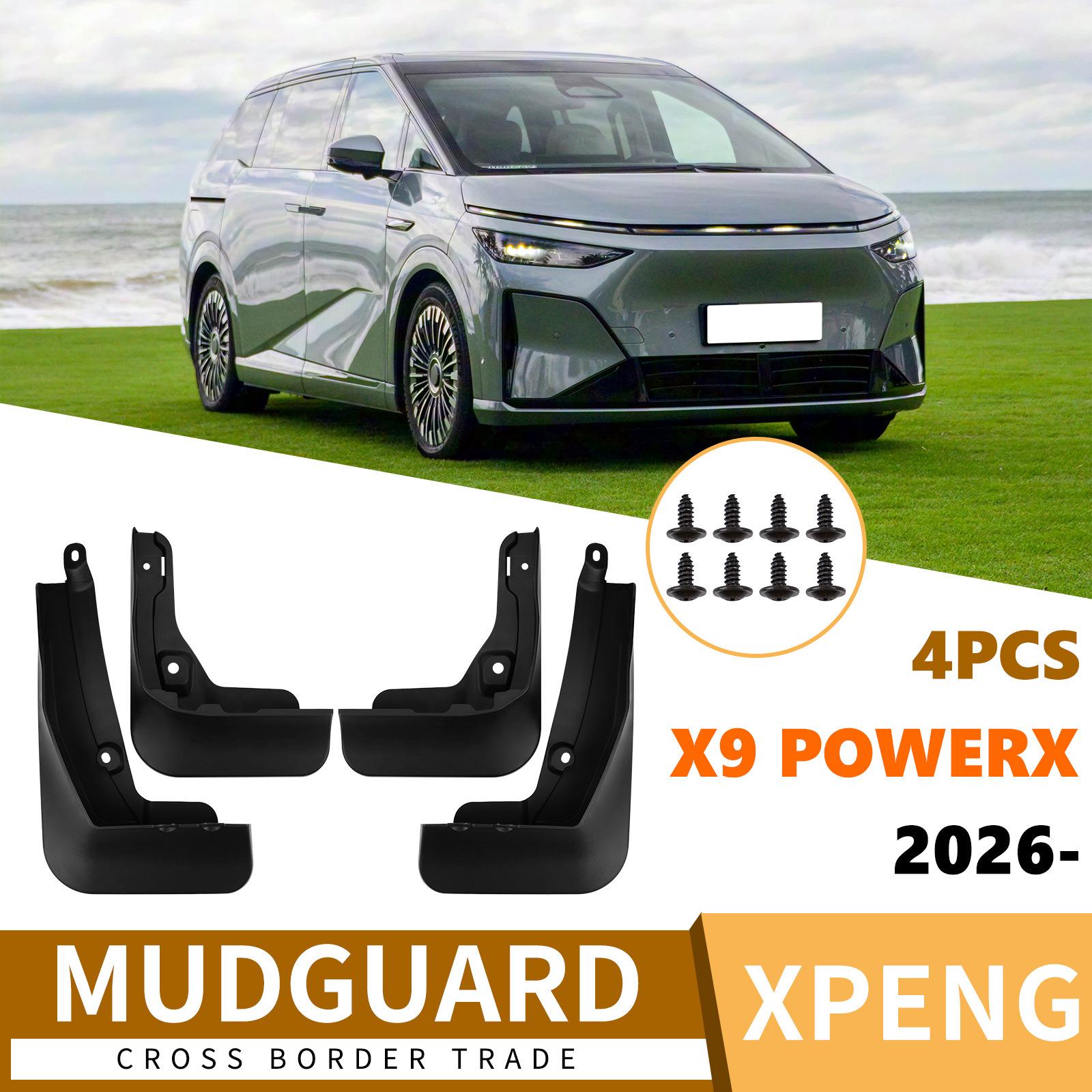 Mudguard for 2026 Xpeng X9 PowerX Extended Range 34.5 x 11.2 x 22 cm