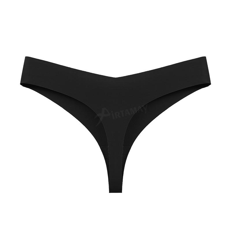 Cross-Border European & American Seamless Yoga Thong: Breathable, Sexy, Plus Size Women's Sports Panties