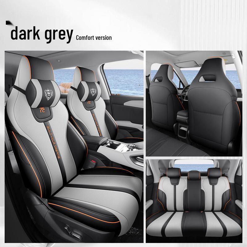 BYD Yuan UP Seat Cushion: All-Season, Durable, Thick, Perforated Car-Specific Seat Cover.