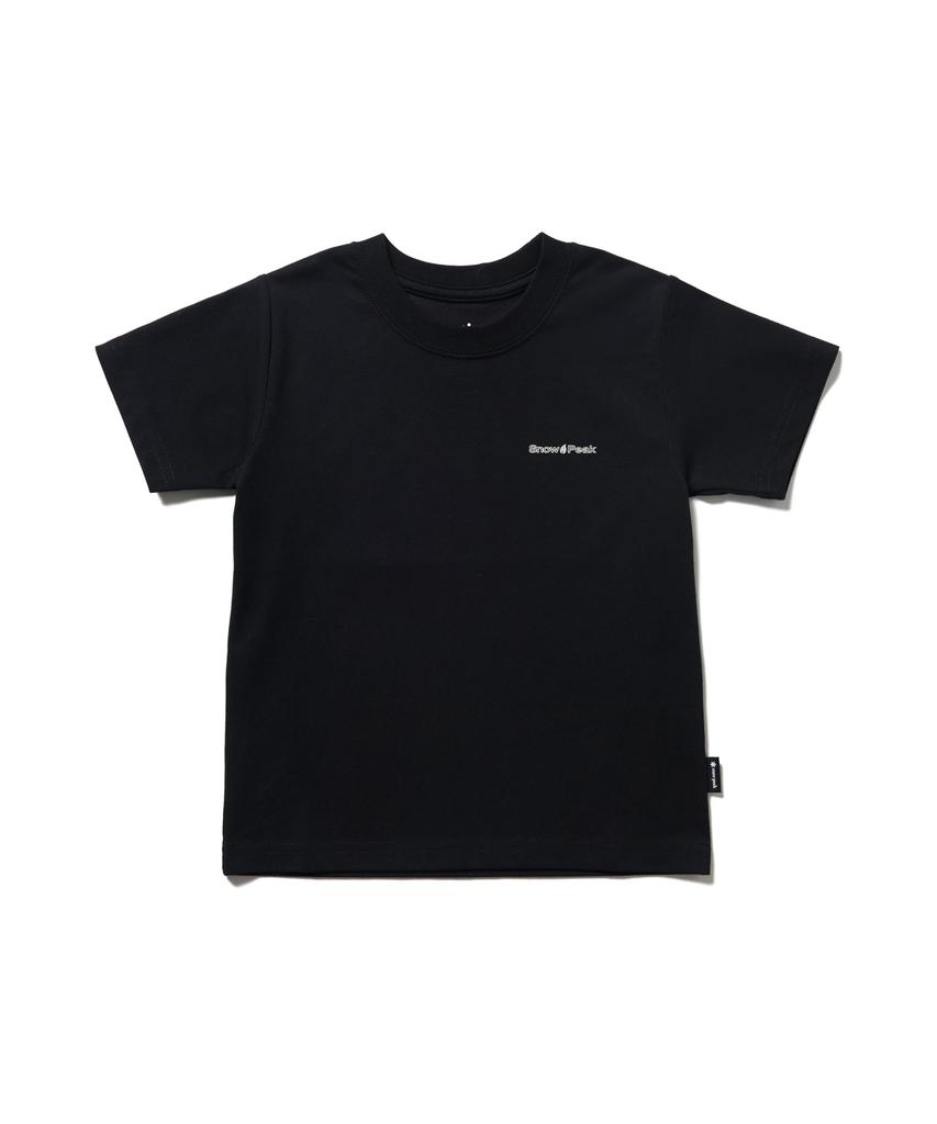 Snow Peak Kids Warm Oneself T-Shirt TS-25SK104, Short Sleeve T-Shirt for Kids